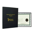Turned Edge Certificate or Diploma Holder